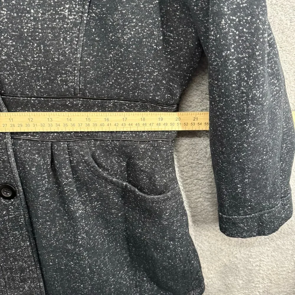 Apt. 9 Coat Women's XL Gray Tweed Button-Up Stylish‎ Jacket